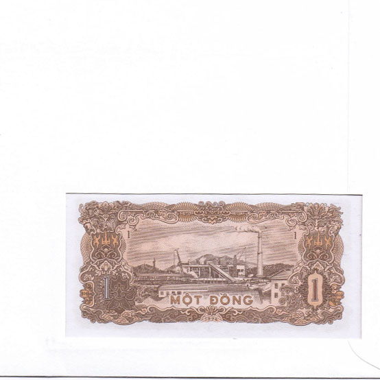 вьетнам: купюра, конверт, марки со спец. гашением. коллекционный выпуск