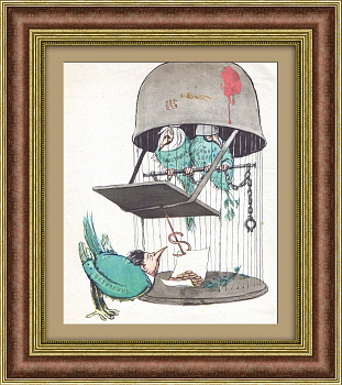 Под шлемом НАТО: Австралия, Южная Корея, Филиппины. Сатирический тиражный лист