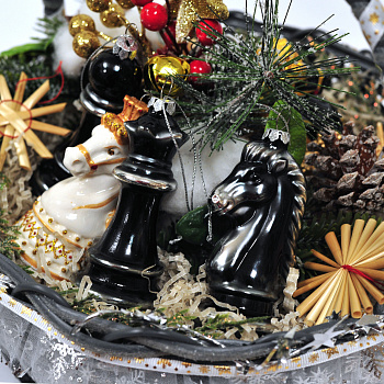 Шахматы. Новогодний набор елочных украшений