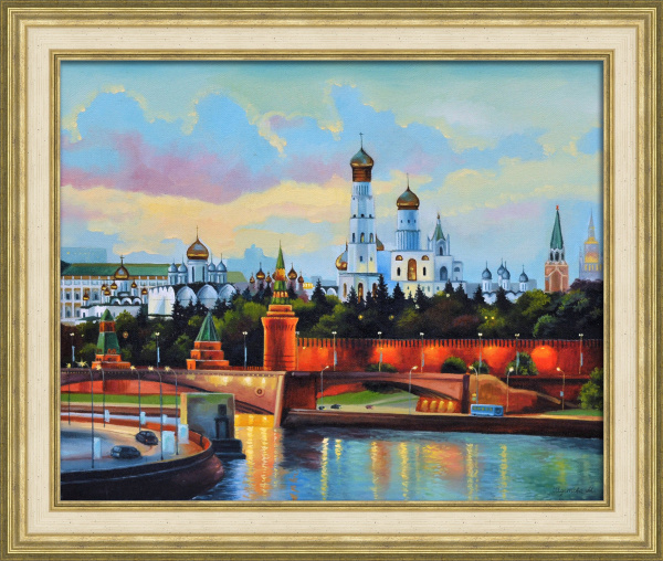 Московский Кремль. Авторская живопись