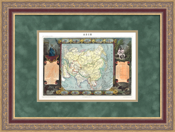 Азия и ее народы, представленные в гравюрах,  19 век