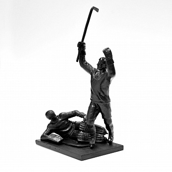 Хоккейная сборная СССР. Куса, винтажная статуэтка