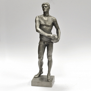 Волейболист. Винтажная, советская статуэтка 1970-х гг.