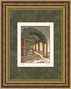 Постройка Казанского вокзала в Москве: Дебаркадер