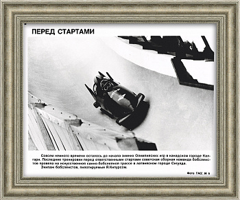 Бобслей на Олимпийских играх. Фото ТАСС