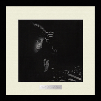 Анатолий Карпов – чемпион мира по шахматам. Большая, винтажная авторская фотография