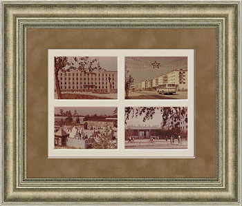 Нефтедобывающий регион Ханты-Мансийск, начало 80-х годов, панно