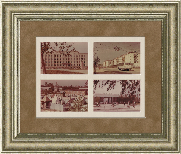 Нефтедобывающий регион Ханты-Мансийск, начало 80-х годов, панно