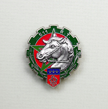 Эмблема 511 полка транспортных войск Франции