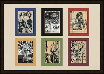 Олимпиада Москва-80, архивные фотографии в раме