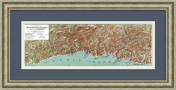 Карта Черноморского побережья, Российская империя